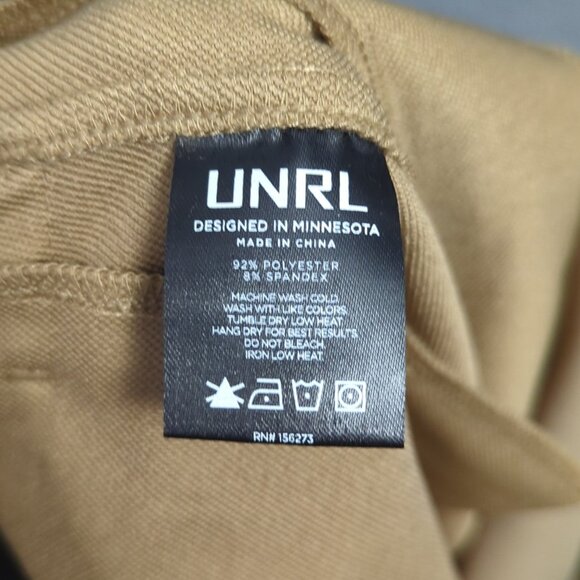 UNRL Apex Pants Men's Desert Khaki Brown Tapered Performance Stretch Golf NWT - Picture 10 of 11
